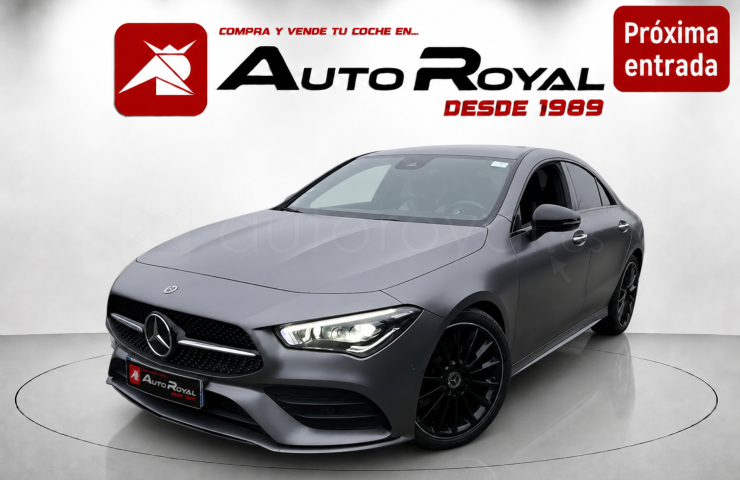 Turismos Todo Terrenos y Furgonetas - Mercedes CLA 200 AMG + PAQUETE NOCHE + PINTURA MATE DESIGNO + INTERIOR BI-TONO - Coches de segunda mano en Valladolid