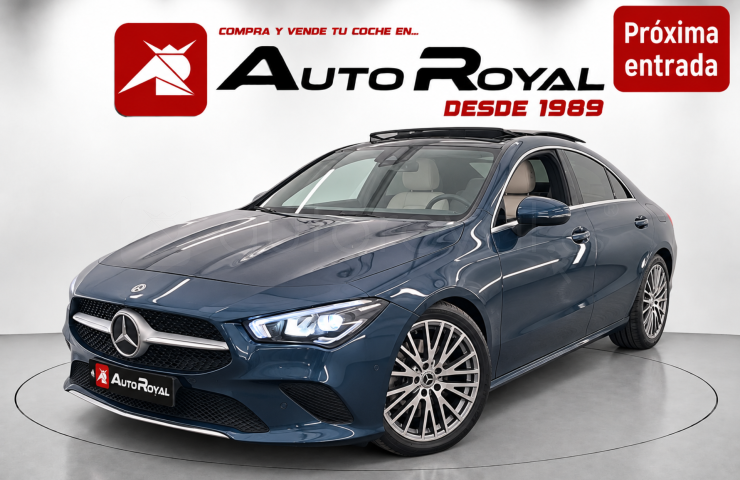 Turismos Todo Terrenos y Furgonetas - Mercedes CLA 200 7G PROGRESSIVE LINE TECHO PANORAMICO - Coches de segunda mano en Valladolid