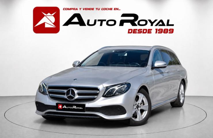 Turismos Todo Terrenos y Furgonetas - Mercedes E 220 d 194CV<br>ESTATE 9G-DCT AVANTGARDE  - Coches de segunda mano en Valladolid