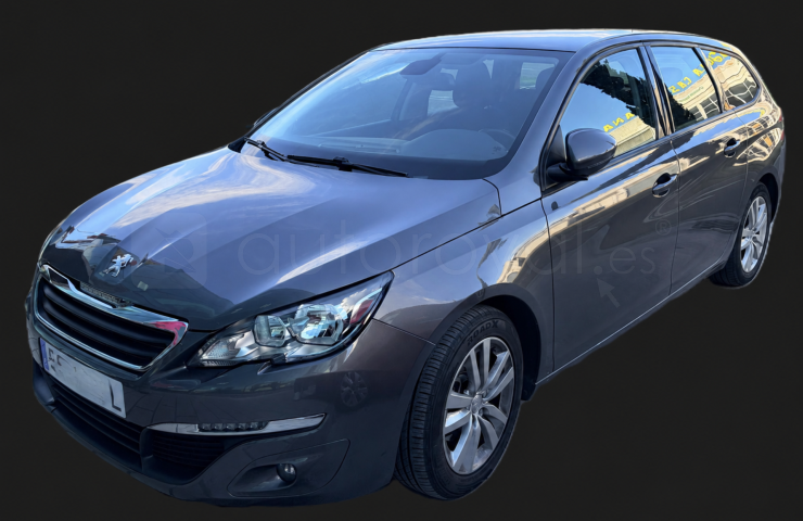 Turismos Todo Terrenos y Furgonetas - Peugeot 308 SW Active 1.6 BlueHDi 120CV Auto - Coches de segunda mano en Valladolid